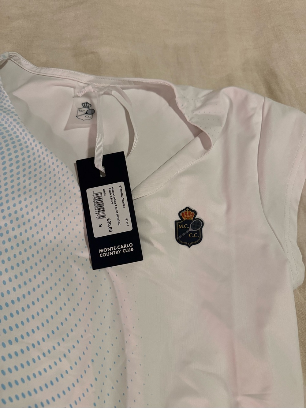 Women's Monte Carlo country club tennis shirt